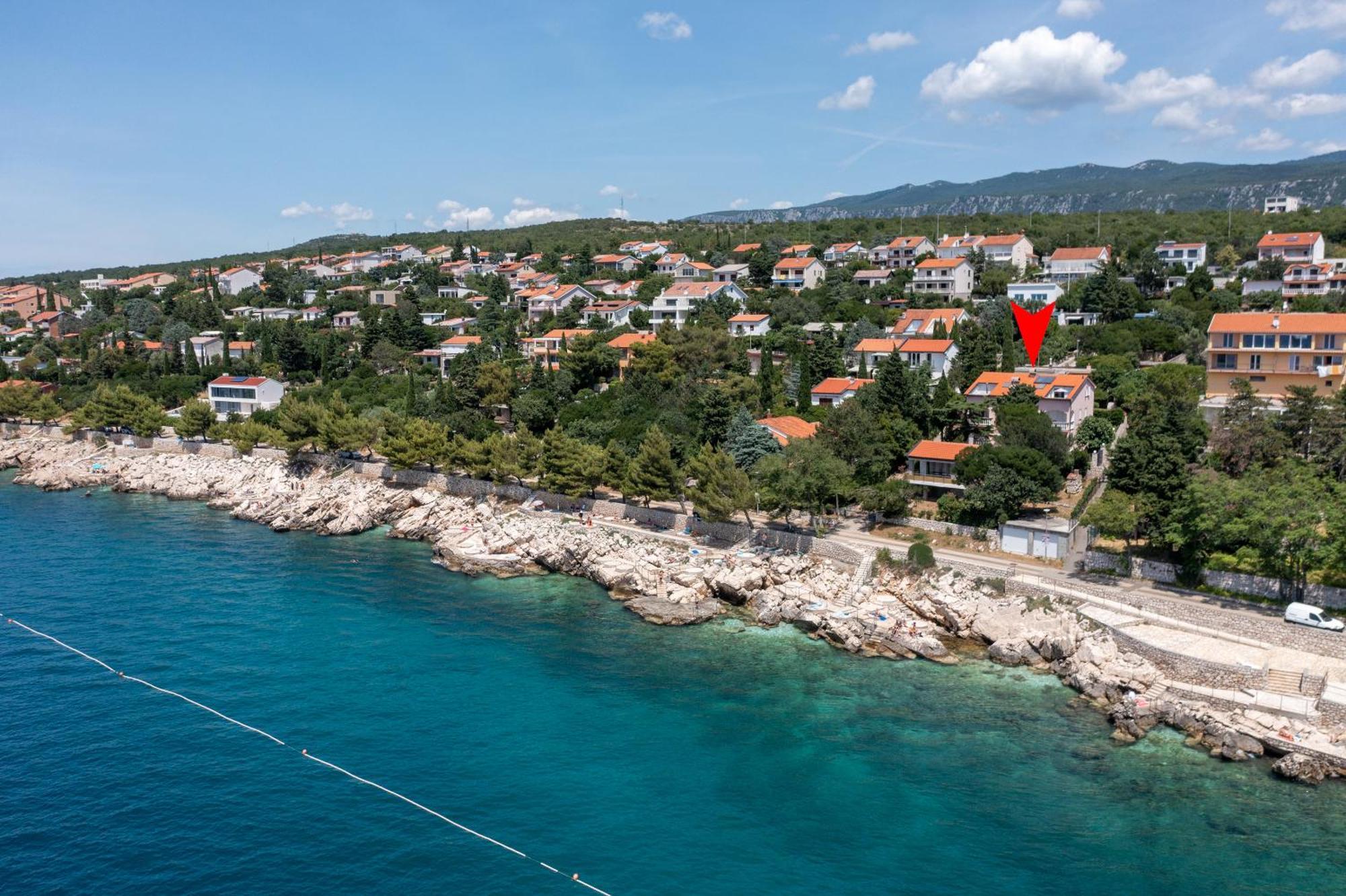 Apartmani Lili Novi Vinodolski Exteriör bild